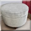 F36. Upholstered ottoman. 